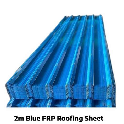 Polished Cold Rolled M Blue Frp Roofing Sheet Thickness Mm At Rs