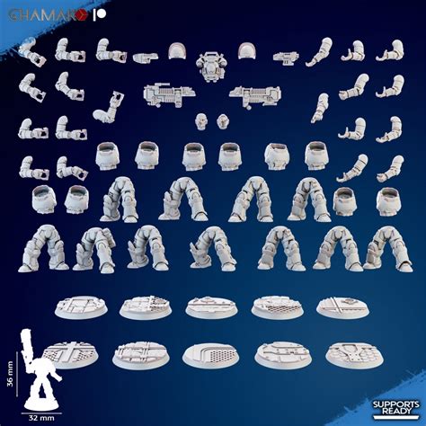 Plasma Devastator Modular Kit 60 Pieces De Ghamak Space Marine