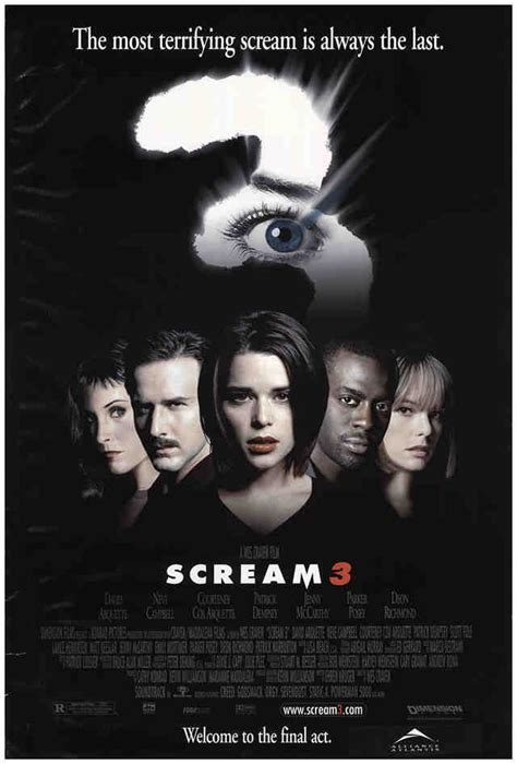 Scream 3 Movie Poster – Aesthetic Wall Decor