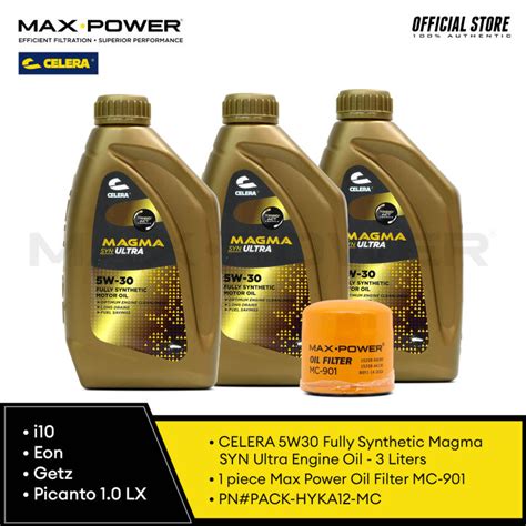 CELERA Magma SYN Ultra 5W30 Fully Synthetic Car Engine Oil JM03509