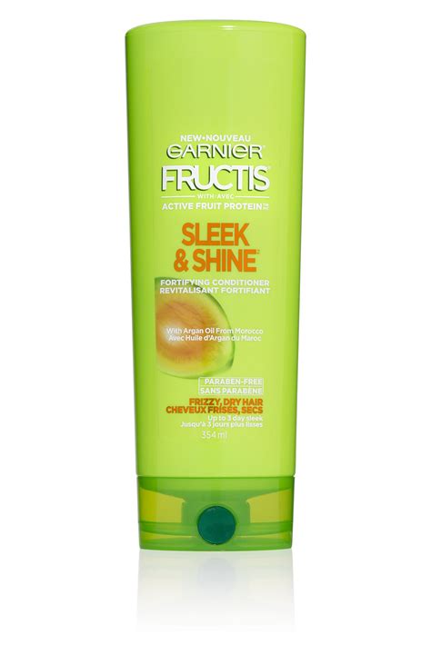 Garnier Fructis Sleek And Shine Shampoo Frizzy Dry Unmanageable Hair 12 5 Fl Oz