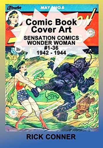 Comic Book Cover Art SENSATION COMICS WONDER WOMAN 1 36 1942 1944