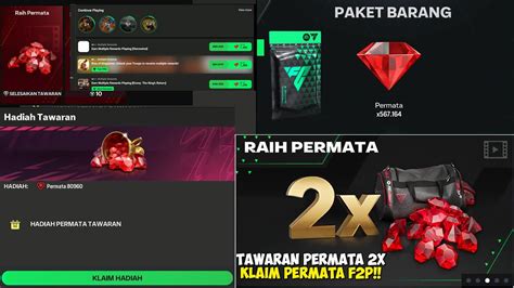 CARA DAPAT PERMATA GEMS SELESAIKAN MISI TAWARAN PERMATA 2X TERBARU