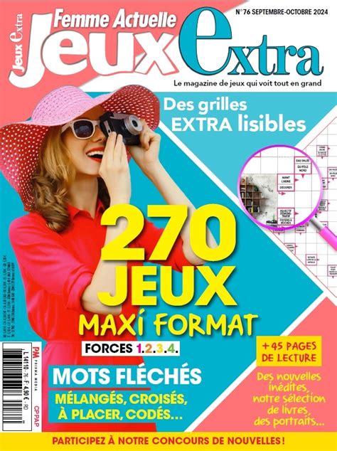 Abonnement Femme Actuelle Jeux Extra Au Meilleur Prix Prismashop