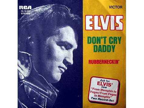 Dont Cry Daddy Rubberneckin [vinyl Record Single 7] [schallplatte