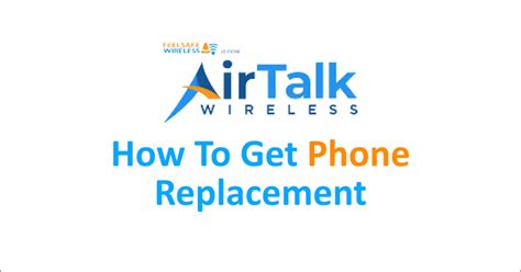 How To Get Airtalk Wireless Replacement Phone Networkbuildz