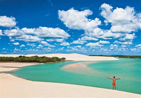 Praia Da Barra Dos Rem Dios Camocim Cear Brasil Lugares