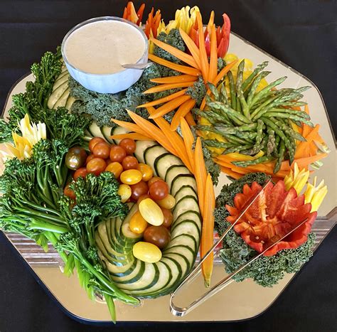 perfect vegetable display