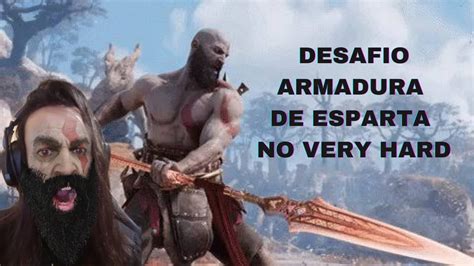 Desafio Armadura De Esparta Very Hard God Of War Ragnarok Youtube