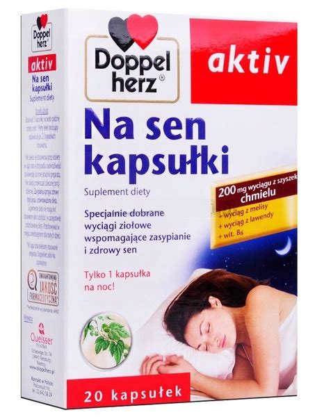 Doppelherz Aktiv Na Sen Kapsu Ek Zasypianie Allegro Pl