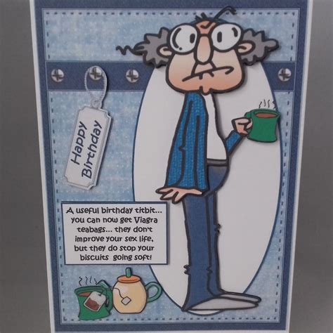 Funny Birthdays Cards For Men Etsy