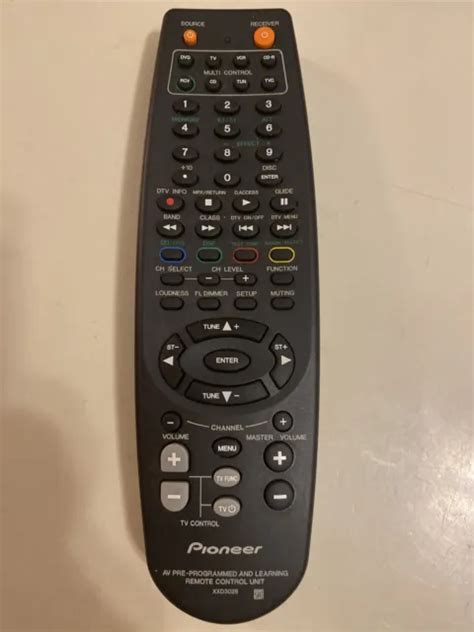 PIONEER XXD3028 REMOTE CONTROL For VSX D810S VSX D710S HTP 710 EUR 17