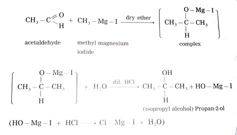 Ethanal To Propan Ol