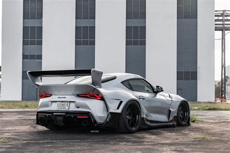 This Widebody Toyota Gr Supra Probably Turns More Heads Than A