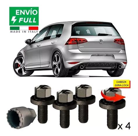 Kit Tuercas Seguridad X Nuevo Vw Golf Full Meses Sin Inter S