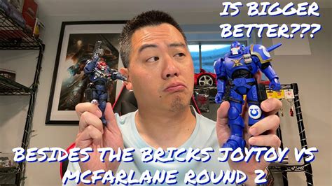 Unboxing Review Of Mcfarlane Primaris Reiver Vs Joytoy S Primaris