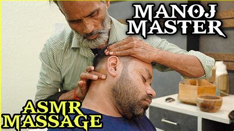 Manoj Master Regular Head Massage Therapy With Neck Cracking Adjustment