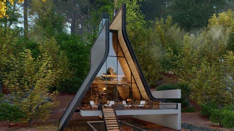 This Sublime Cabin In The Woods Showcases A Novel Take On The