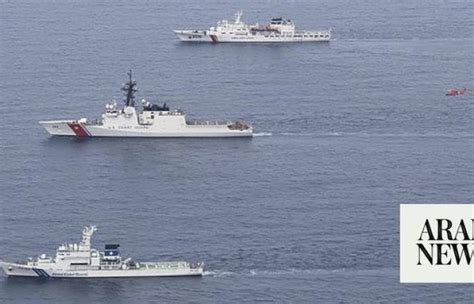 Japan US South Korean Coast Guards Hold 1st Joint Drill