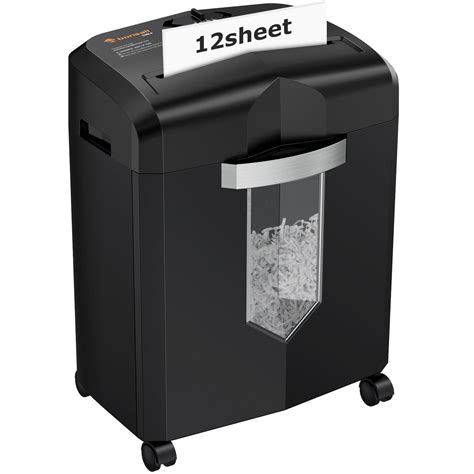 Buy Bonsaii Paper Shredder 12 Sheet Cross Cut Shredder For Home Office