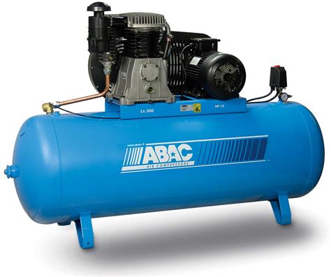 Abac Compresseur 500L 10CV Bi étagé 400V Compresseur d air ABAC