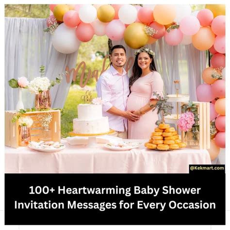 100+ Heartwarming Baby Shower Invitation Messages For Every Occasion ...