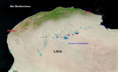 El ciclón Daniel deja lluvias torrenciales que causan estragos en Libia