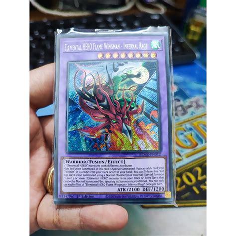 Yugioh Funny Shop L Th B I Elemental Hero Flame Wingman