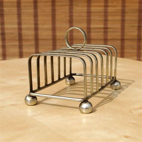 Brass Plated Toast Holder Tissue Holder Stand With 6 Slots Etsy