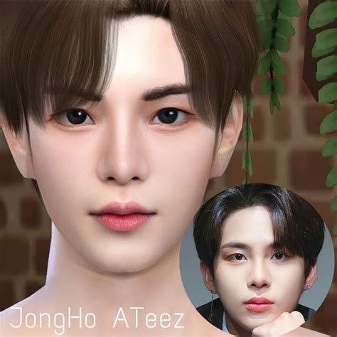 Sims Characters Jongho Ateez Sims By Kj Sims Sims 4 Contenu