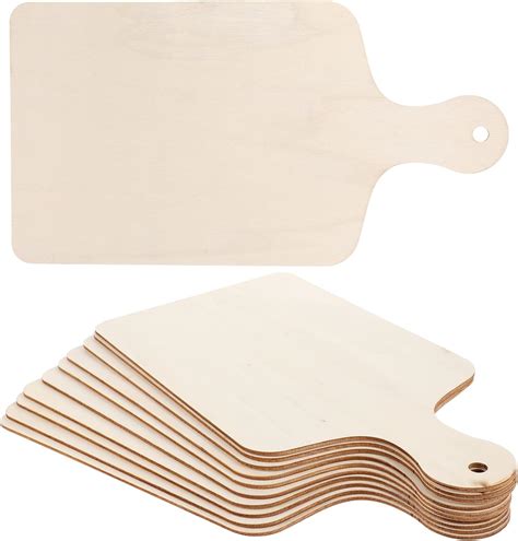 Sewroro Pezzi Tagliere In Legno Con Manico Tagliere A Pale In Legno