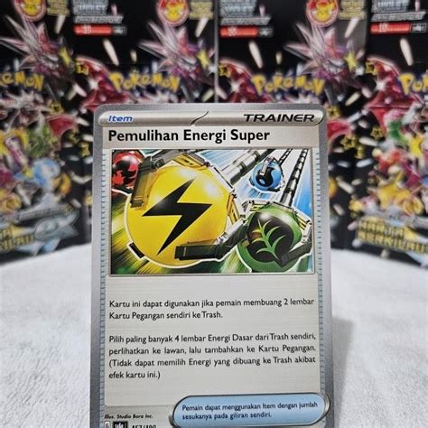 Jual Pemulihan Energi Super 157 190 Sv4a Pokemon Trainer TCG