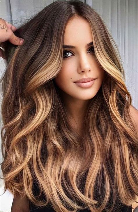 35 Ways To Upgrade Brunette Hair Toffee Blonde Highlights In 2022