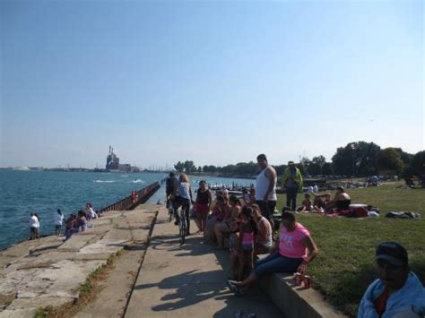 Calumet Park Chicago Skyline