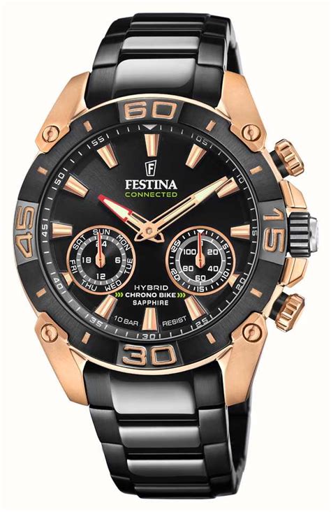 Festina Chrono Bike Connected Special Edition Hybrid Black And