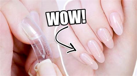 DIY POLYGEL MANICURE AT HOME USING MODELONES KIT YouTube