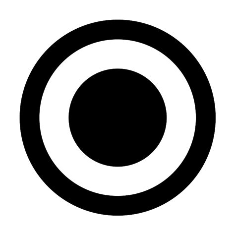 Circle Dot Vector Svg Icon Svg Repo