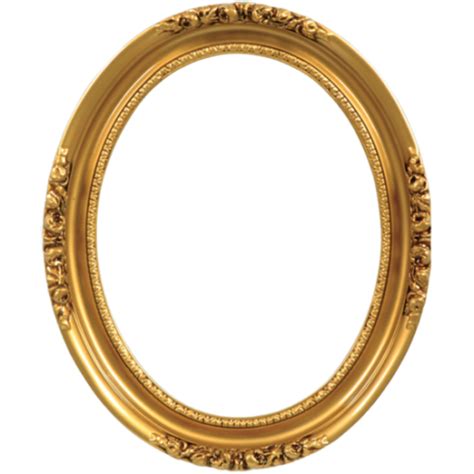 Craft Supplies Tools Photo Frame Vintage Gold Oval Picture Frame