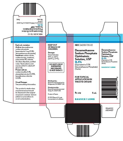 Dexamethasone Sodiumphosphate Package Insert Prescribing Info