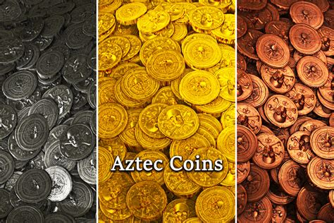 Aztec Gold Treasure Coins 2d Textures And Materials Unity Asset Store