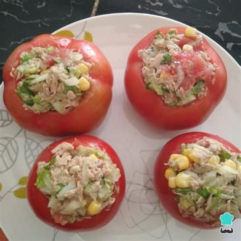 Tomates Rellenos De At N Fr Os El Entrante Perfecto Receta En