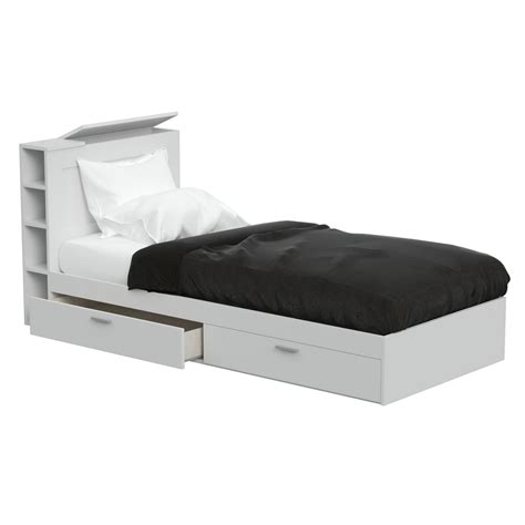 Brimmond Storage Bed Single (White) - Furniture Source Philippines