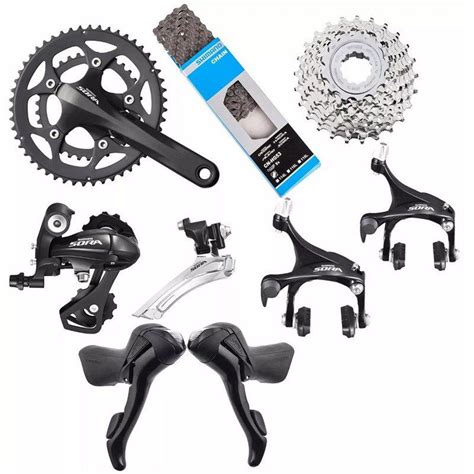 Kit Shimano Speed Sora 3500 9v Black GTS M1 A Maior Loja Online De