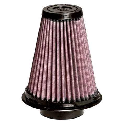 K N Round Tapered Red Air Filter