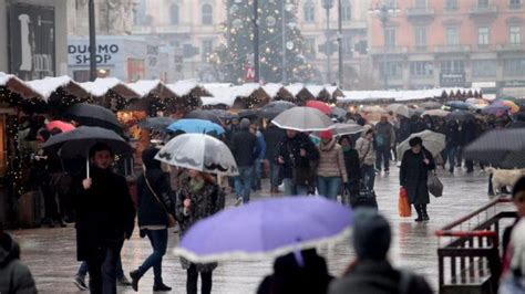 Maltempo Ancora Allerta Per Neve A Basse Quote E Temporali