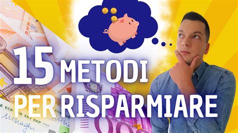 Risparmio 15 Metodi Per Risparmiare Soldi Ogni Mese 🔒 Youtube