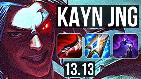 KAYN Vs GRAVES JNG 3 8M Mastery 1800 Games Legendary 7 Solo