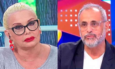 Carmen Barbieri Explotó En Vivo Y Fulminó A Jorge Rial No Lo Esperan Ni Los Perros El Destape