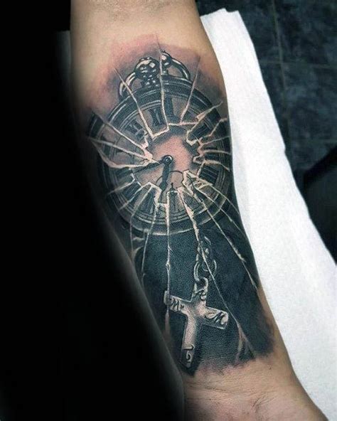 30 Cool Broken Glass Tattoo Designs For Men