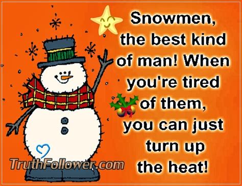 Snowman Quotes, The Best Kind of man